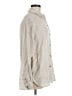 Athleta 100% Linen Ivory Long Sleeve Button-Down Shirt Size M - photo 4