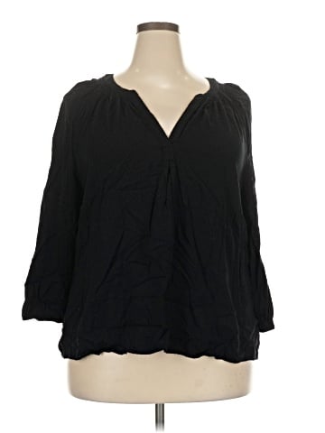 Crown & Ivy 3/4 Sleeve Blouse (view 1)
