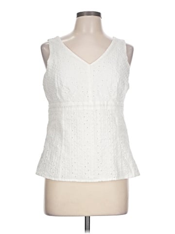 Ann Taylor Factory Sleeveless Blouse (view 1)