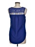 E&M Collection Blue Sleeveless Blouse Size M - photo 2