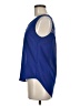 E&M Collection Blue Sleeveless Blouse Size M - photo 5