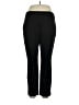 Rafaella Solid Black Active Pants Size XL - photo 1