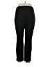 Rafaella Solid Black Active Pants Size XL - photo 2