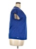 Ideology 100% Polyester Blue Short Sleeve Top Size XXL - photo 4