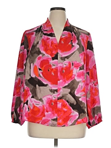 Nic + Zoe 3/4 Sleeve Blouse (view 1)