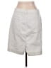 Gap Solid Gray Denim Skirt Size L (estimated) - photo 2