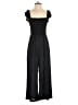 Veronica M. Solid Black Jumpsuit Size S - photo 1