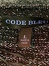 Code Bleu Metallic Black Pullover Sweater Size L - photo 7