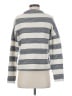 Eri + Ali Stripes Gray Turtleneck Sweater Size XS - photo 2