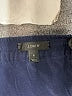 J.Crew 100% Polyester Polka Dots Blue Casual Skirt Size 6 - photo 4