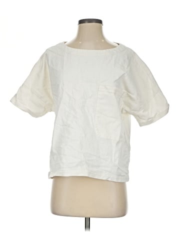 Zara Basic Short Sleeve Blouse (view 1)