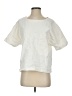 Zara Basic Ivory Short Sleeve Blouse Size S - photo 1