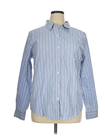 L.L.Bean Long Sleeve Button-Down Shirt (view 1)