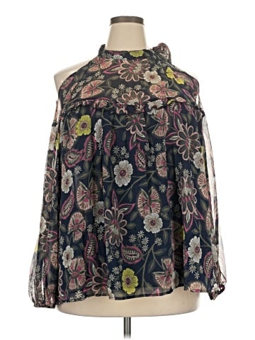 Libby Edelman Long Sleeve Blouse (view 1)