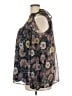 Libby Edelman 100% Polyester Floral Black Long Sleeve Blouse Size XXL - photo 5
