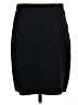 Express Solid Black Casual Skirt Size 8 - photo 2
