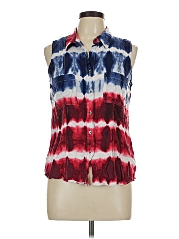 Rock & Republic Sleeveless Button-Down Shirt (view 1)
