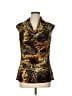 Grace Elements Gold Sleeveless Top Size L - photo 1