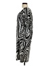 AB Studio Paisley Silver Casual Dress Size L - photo 5