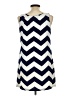 Gilli Chevron-herringbone Blue Casual Dress Size L - photo 2
