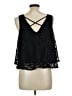 Decree Black Sleeveless Blouse Size L - photo 2