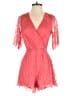 Charlotte Russe 100% Nylon Pink Romper Size S - photo 1