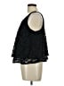 Decree Black Sleeveless Blouse Size L - photo 5