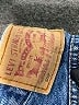 Levi's 100% Cotton Blue Denim Shorts Size 31 waist - photo 3