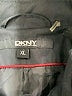 DKNY Black Trenchcoat Size XL - photo 6