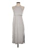Double Zero Solid Gray Casual Dress Size S - photo 1