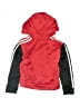 Adidas 100% Polyester Red Track Jacket Size 5 - photo 2