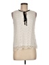 Fun2Fun Ivory Sleeveless Blouse Size M - photo 1