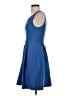 ModCloth Solid Blue Cocktail Dress Size S - photo 5