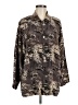 Chico's Design Camo Brown Kimono Size Med (1) - photo 1