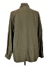 Babaton 100% Lyocell Green Long Sleeve Button-Down Shirt Size L - photo 2