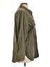 Babaton 100% Lyocell Green Long Sleeve Button-Down Shirt Size L - photo 4