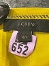J.Crew 100% Polyester Yellow Sleeveless Top Size 6 (tall) - photo 7