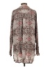 Tysa Gray Long Sleeve Blouse Size Med (2) - photo 2