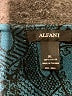 Alfani 100% Nylon Teal 3/4 Sleeve Blouse Size XL - photo 7