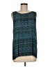 Rose + Olive Teal Sleeveless Top Size M - photo 1