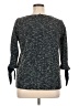 Ann Taylor Tweed Black Pullover Sweater Size XL - photo 2