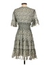 Max Studio Paisley Gray Casual Dress Size S - photo 2
