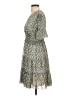 Max Studio Paisley Gray Casual Dress Size S - photo 5
