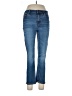 Lands' End Hearts Blue Jeans Size 12 - photo 1