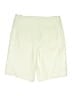 Rafaella Solid Ivory Athletic Shorts Size 10 - photo 2