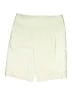 Rafaella Solid Ivory Athletic Shorts Size 10 - photo 1