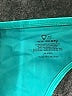 Jolyn Solid Teal Swimsuit Top Size XL - photo 3