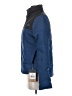 The North Face 100% Polyester Solid Color Block Blue Snow Jacket Size S - photo 5