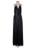DB Studio 100% Polyester Metallic Black Cocktail Dress Size 4 - photo 1