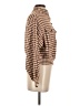 Marled Houndstooth Brown Jacket Size S - photo 4